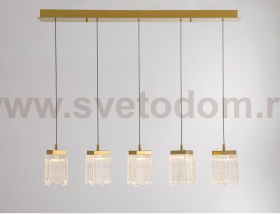 Подвесной светильник MD25020403-5B2 Satin gold