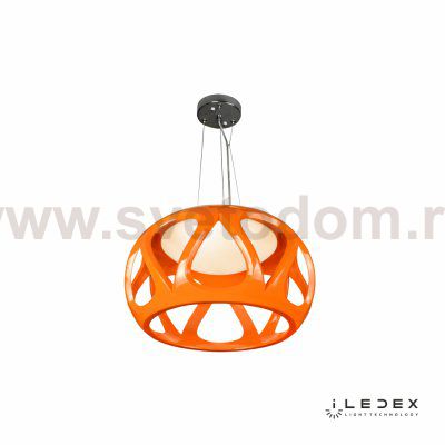 Подвесная люстра iLedex Somnambulist MD6156-S 3000/4000/6000K Оранжевый