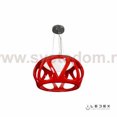 Подвесная люстра iLedex Somnambulist MD6156-S 3000/4000/6000K Красный