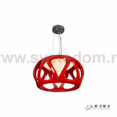 Подвесная люстра iLedex Somnambulist MD6156-S 3000/4000/6000K Красный
