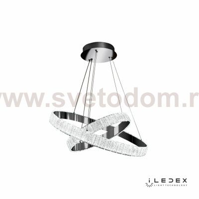 Подвесной светильник iLedex Crystal ice MD7212-60A Хром