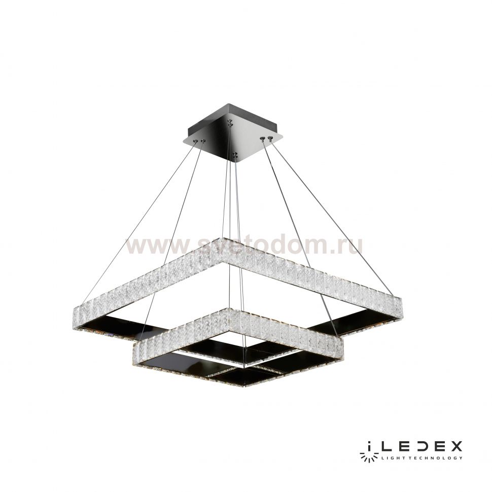Подвесной светильник iLedex Crystal ice MD7212-70B Хром