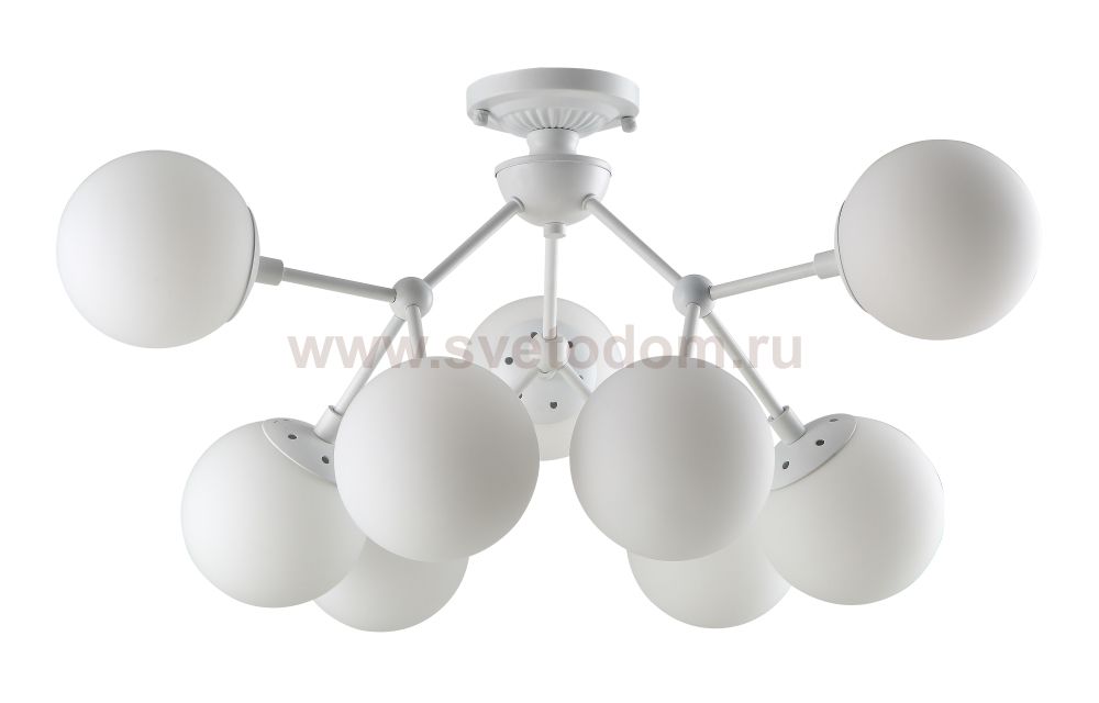 Светильник потолочный Crystal Lux MEDEA PL9 WHITE (2421/109)