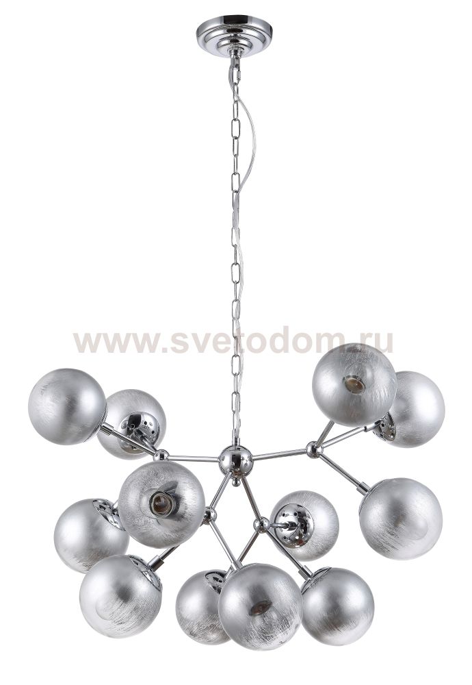 Светильник подвесной Crystal Lux MEDEA SP12 CHROME (2422/312)