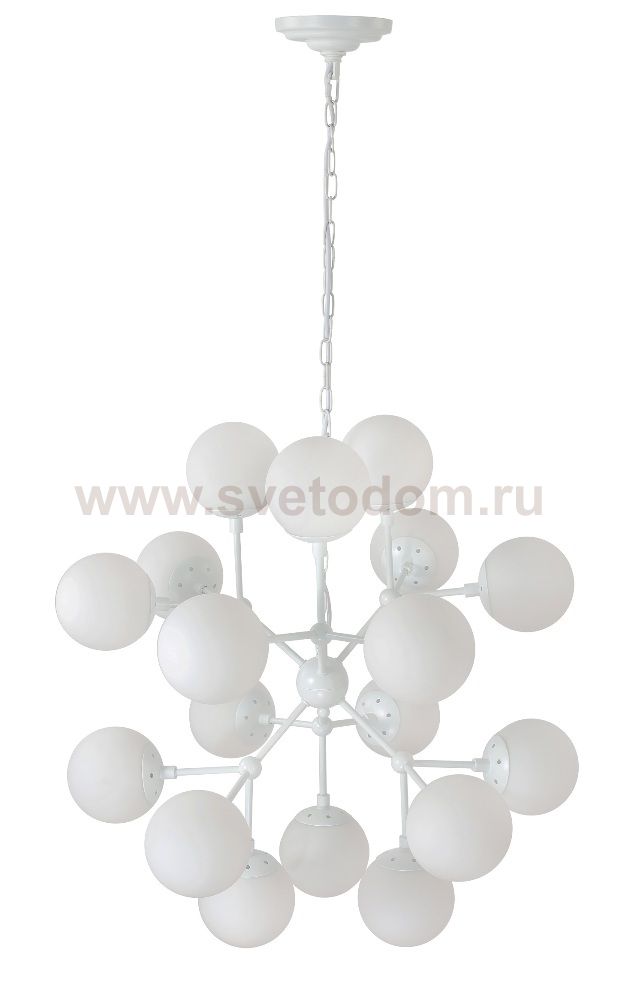 Люстра Crystal Lux MEDEA WHITE SP18 (2421/318)