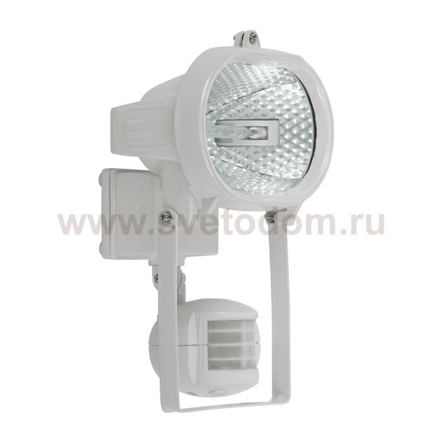 Галогеновый прожектор с датчиком движения 150 вт Kanlux MEZO CE-81P-Y-W (667)