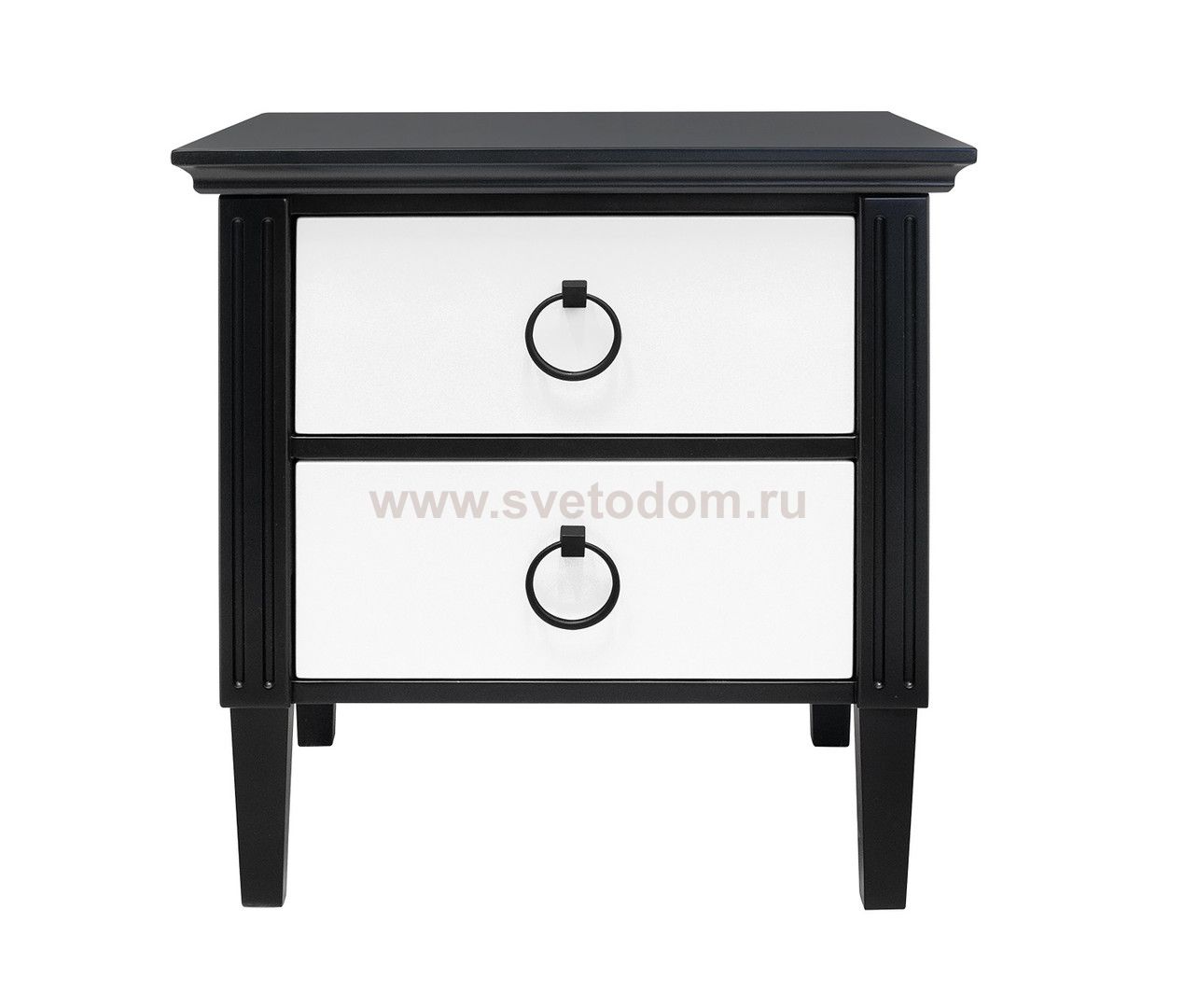 Дизайнерская тумба Nort Blackwhite MAK interior MGCG-06-BW900305 Черный,белый