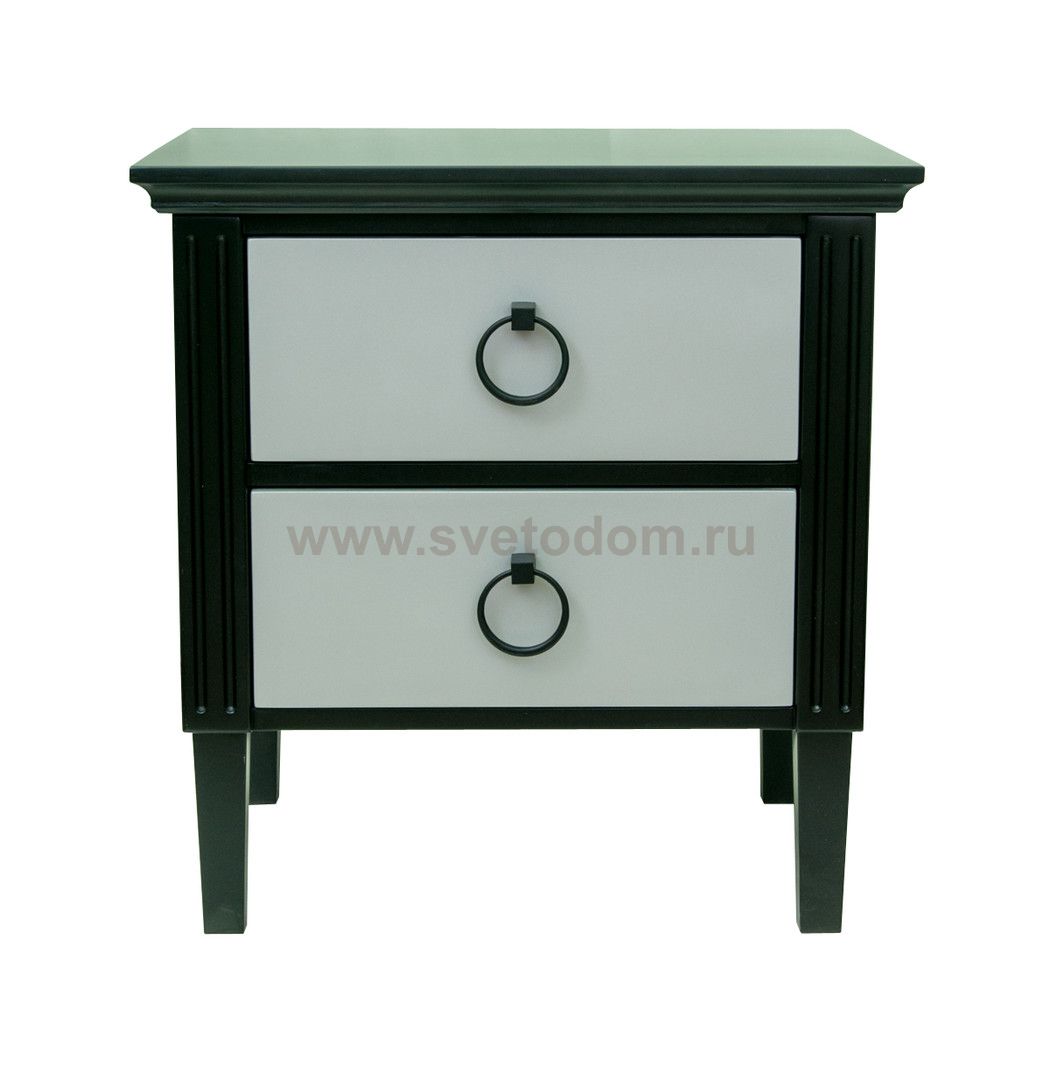 Дизайнерская тумба Nort Silver MAK interior MGCG-06-S Черный, серый