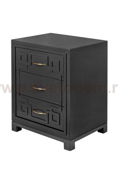 Тумба Greek Black MAK interior MGCG-07-B9005 Черный