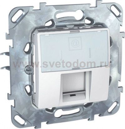 Розетка комп(RJ45) 1-ая кат 6 с полем для надписи MGU5.425.18ZD