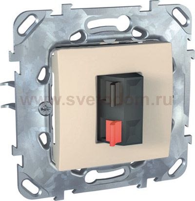 Аудиорозетка Unica Бежевый MGU5.486.25ZD