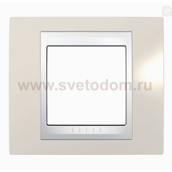 Рамка бежевая Unica 5-ая MGU2.010.25