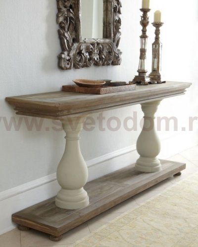 Дизайнерская консоль Torika MAK interior MGXG-01 Белый, натуральный