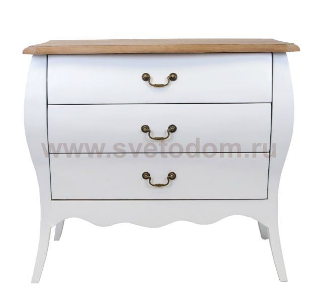 Дизайнерский комод Delvin MAK interior MGXG-02 Белый