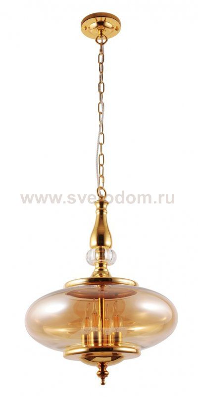Светильник подвесной Crystal Lux MIEL SP4 GOLD (2451/204)