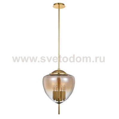 Светильник подвесной Crystal Lux MILAGRO SP4 A GOLD (2470/204)