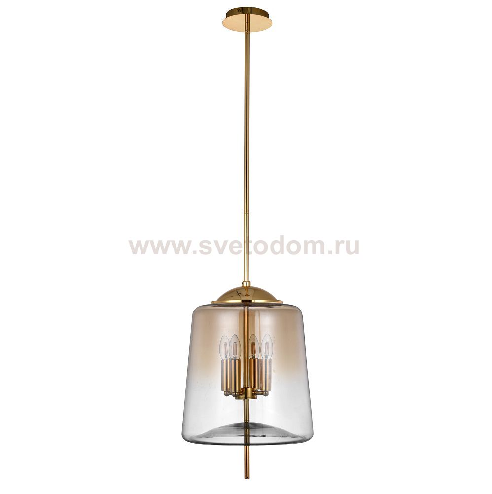 Светильник подвесной Crystal lux MILAGRO SP4 B GOLD 2472/204