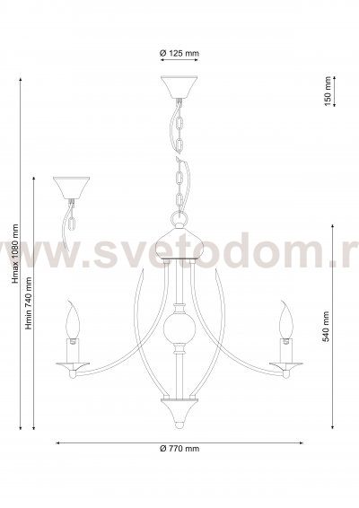 Люстра Lucia Tucci MILANO 115.8