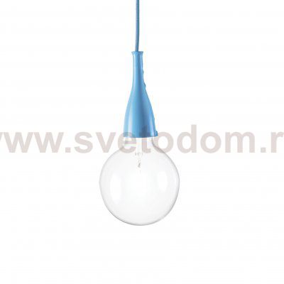 Подвесной светильник Ideal lux MINIMAL SP1 AZZURRO (63614)