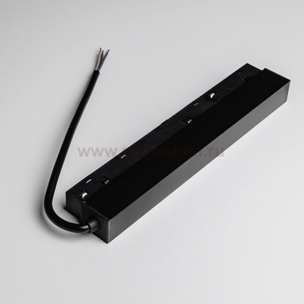 Источник питания  для магнитных трековых шинопроводов внутренний MKA-2-DRS-200-B Черный  Terra  Mikami