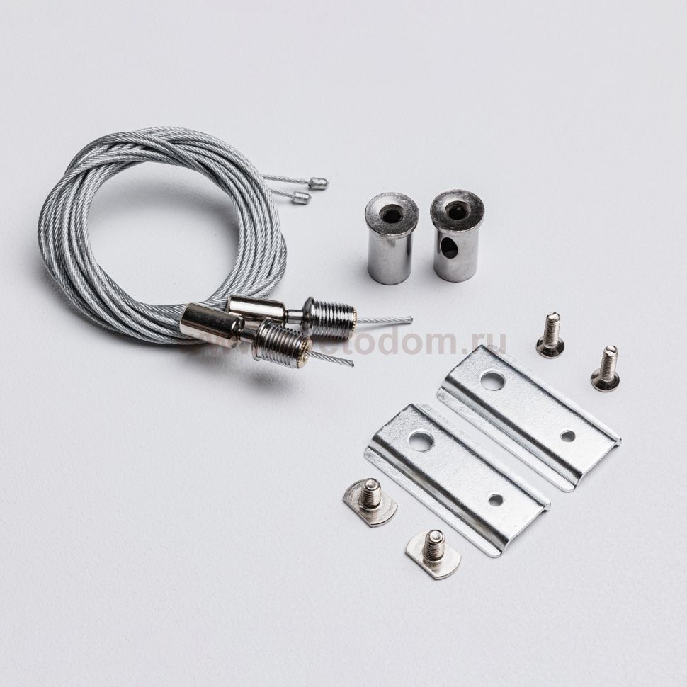 Тросовый подвес для накладного магнитного трекового шинопровода MKA-2S-SW-B Черный  Terra  Mikami