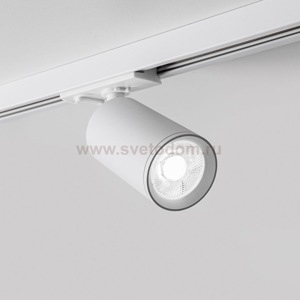 Однофазный светодиодный трековый светильник MKL-1-12W4K-W Белый 12 Вт 900 лм 4000 К 36° CRI>90 Lotus Mikami