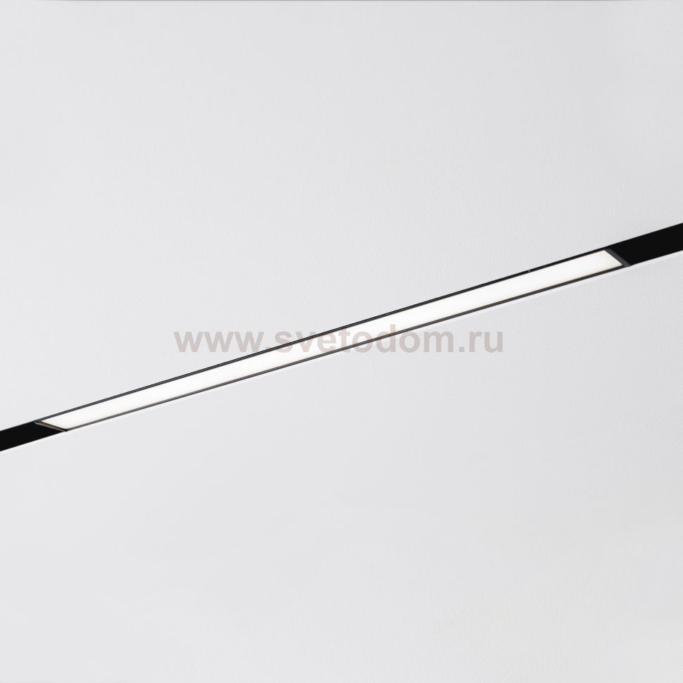 Магнитный трековый светильник Smart MKL-100-20W4K-B-Smart Черный20 Вт 1400 лм 3000-6500 К 110° CRI>90  Terra line 60 s  Mikami