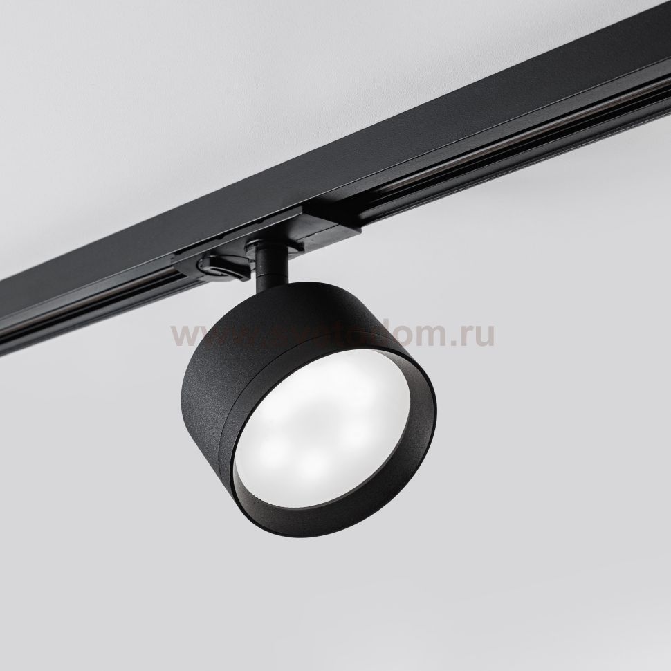 Однофазный трековый светильник под лампу GX53 MKL-3-GX53-B Черный Oreo gx53 Mikami