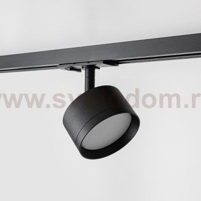 Однофазный трековый светильник под лампу GX53 MKL-3-GX53-B Черный Oreo gx53 Mikami