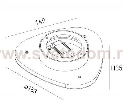 Бра декоративное ML-TR ML-TR153-BL-WW