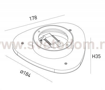 Бра декоративное ML-TR ML-TR184-BL-WW