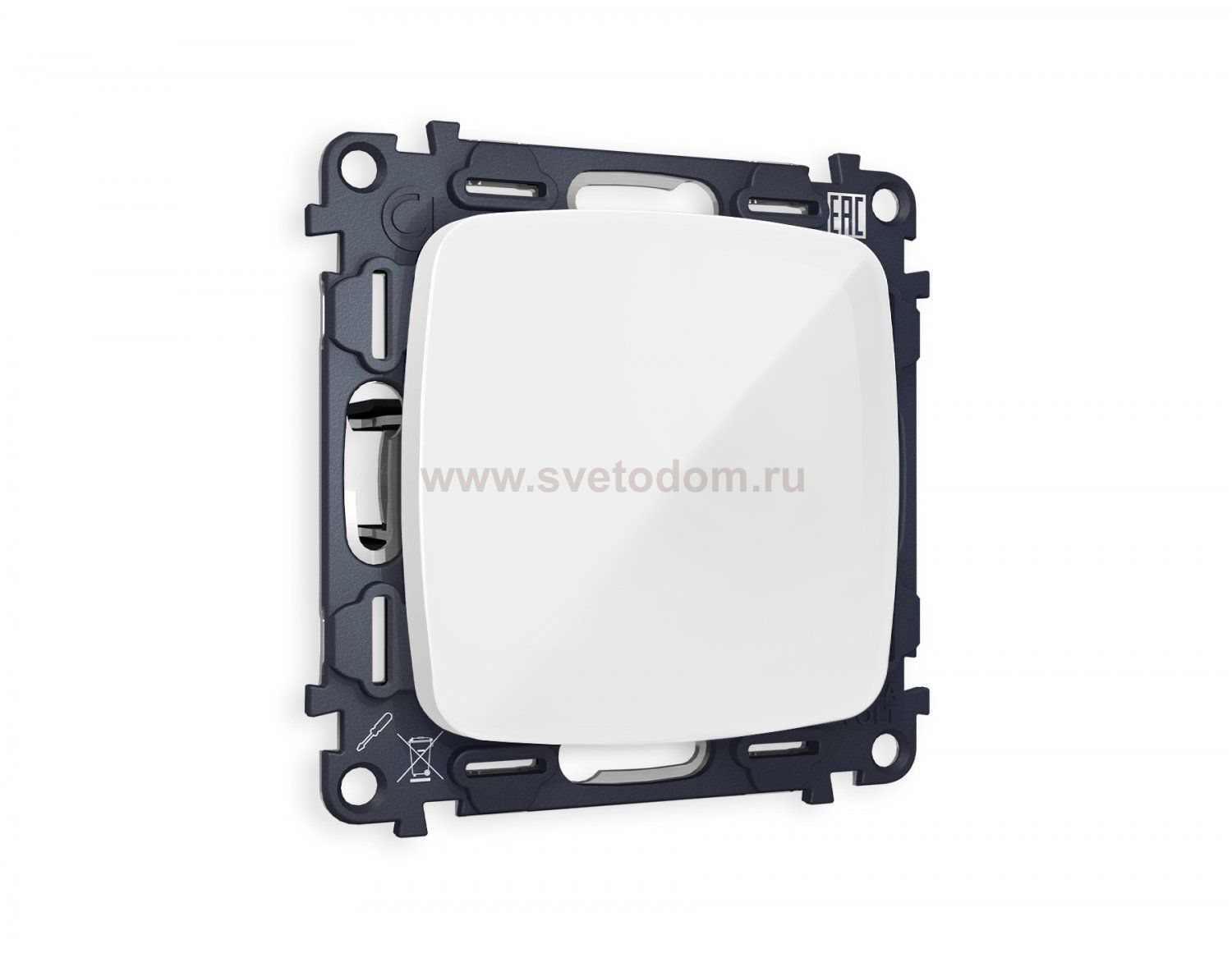 Комплект суппорта универсального OMEGA MO116010 Белый глянец QUANT Ambrella Volt