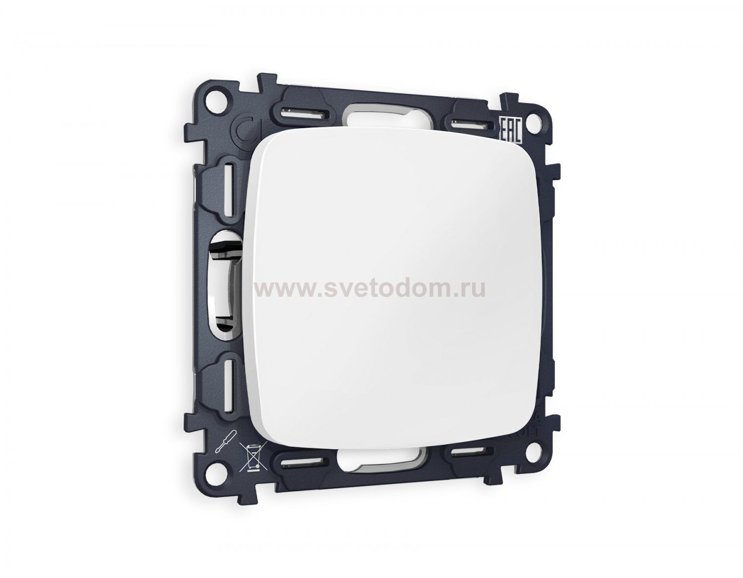 Комплект суппорта универсального OMEGA MO136010 Белый матовый QUANT Ambrella Volt