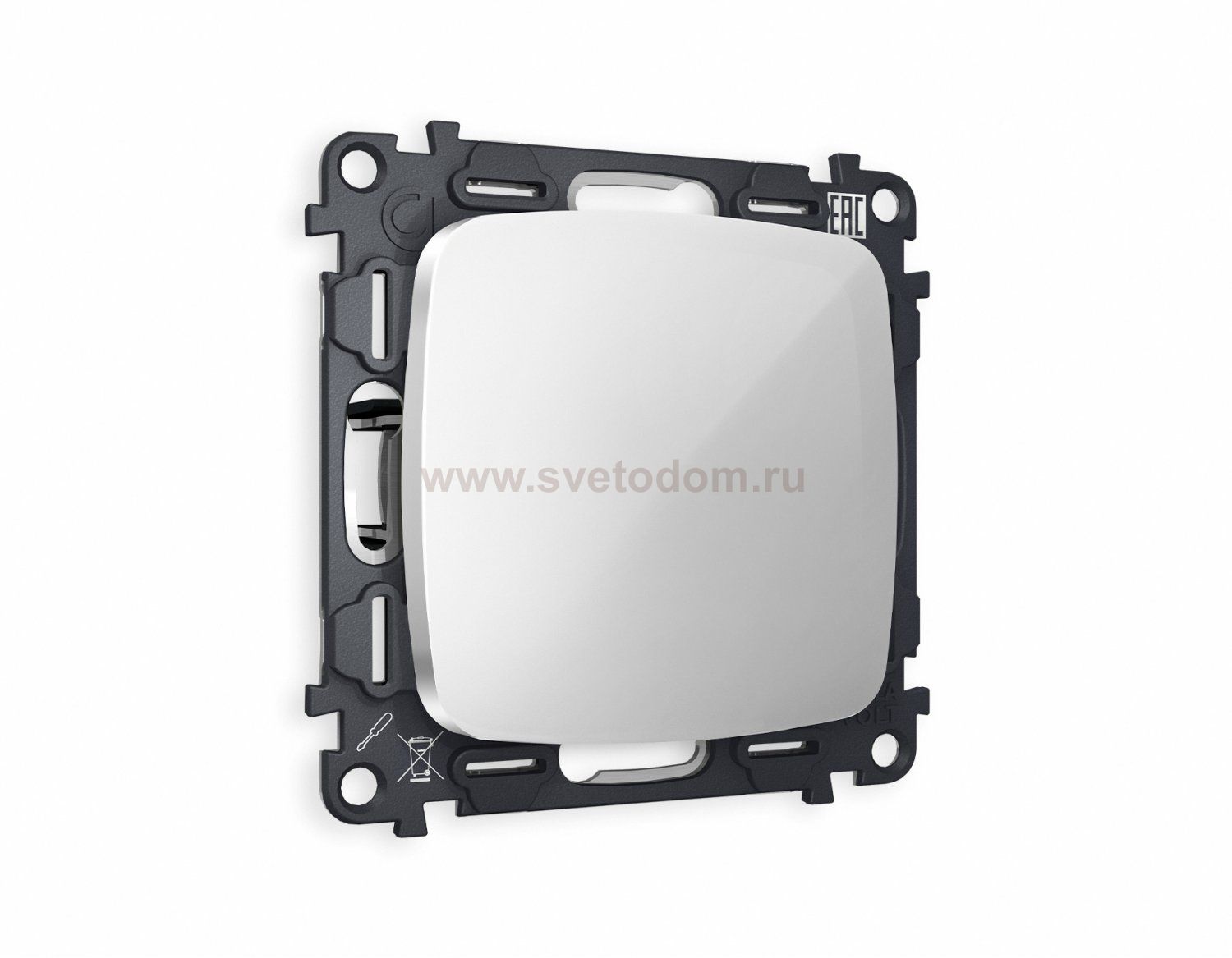 Комплект суппорта универсального OMEGA MO416010 Серебро глянец QUANT Ambrella Volt