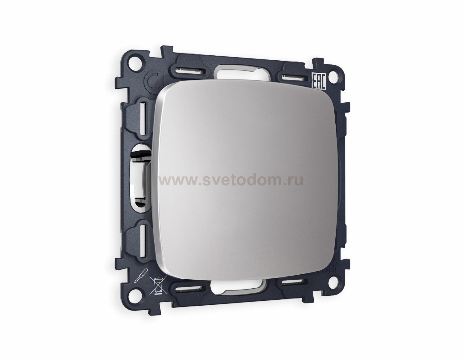 Комплект суппорта универсального OMEGA MO516010 Сталь матовый QUANT Ambrella Volt