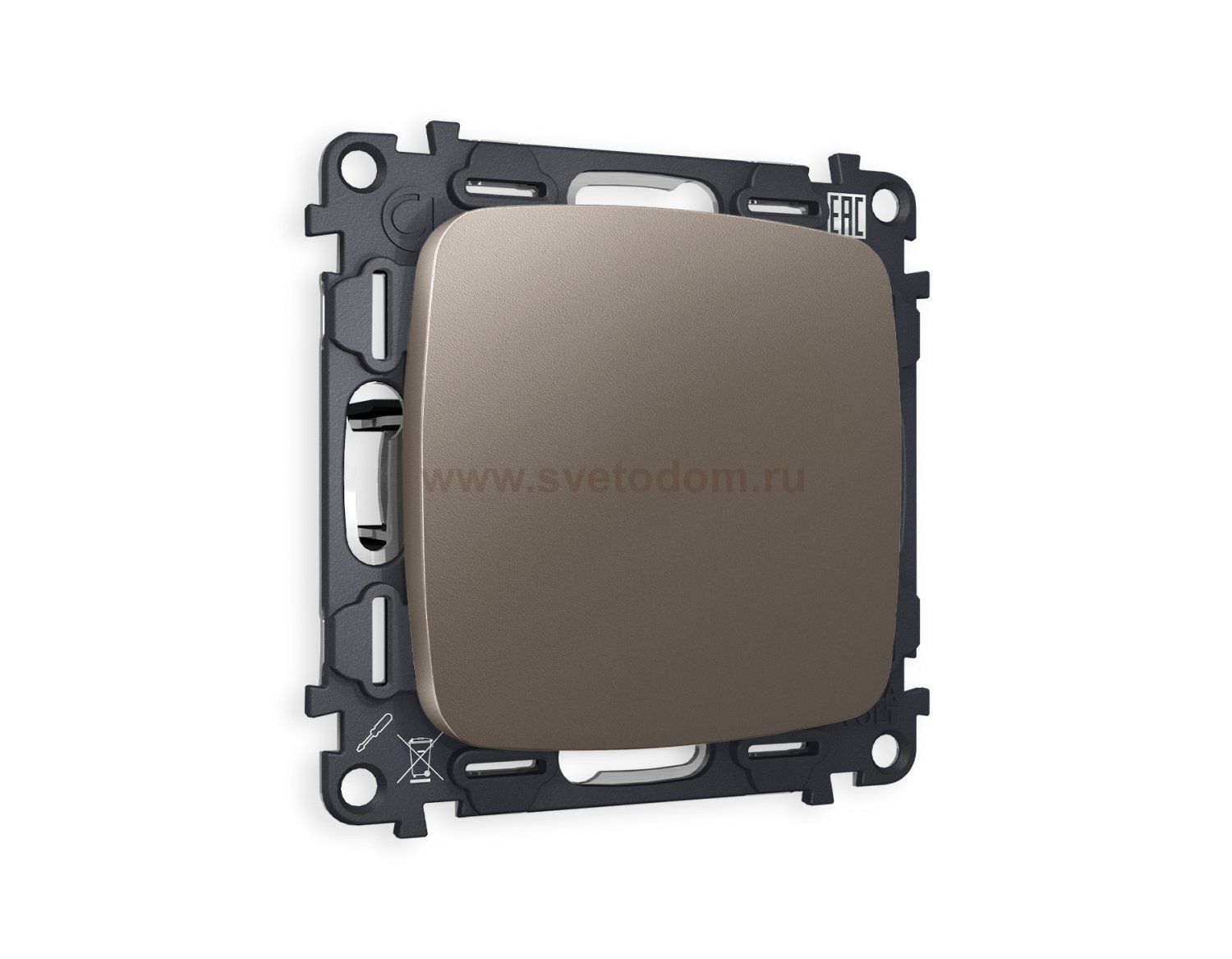 Комплект суппорта универсального OMEGA MO646010 Темная бронза матовый QUANT Ambrella Volt