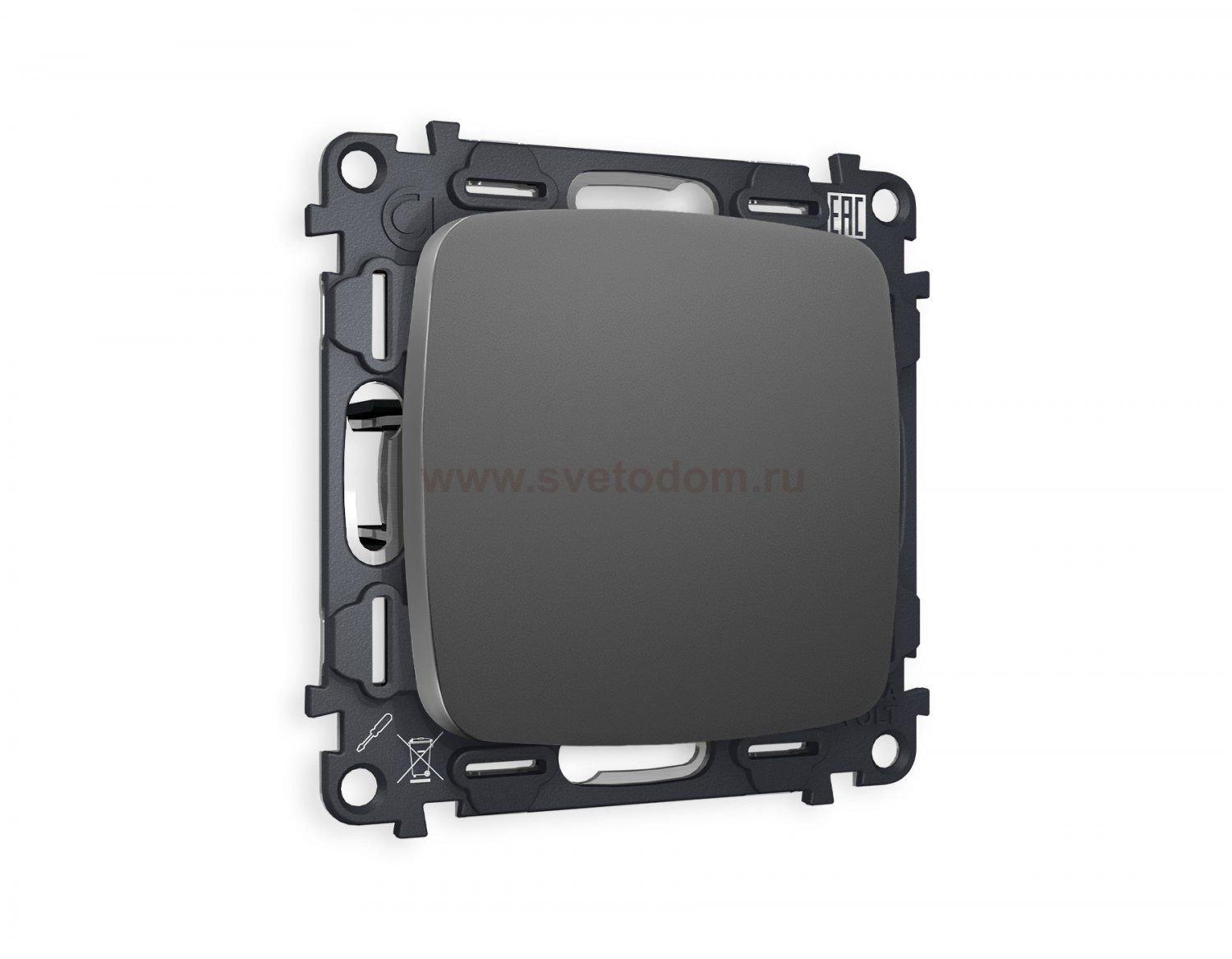 Комплект суппорта универсального OMEGA MO666010 Антрацит серый QUANT Ambrella Volt