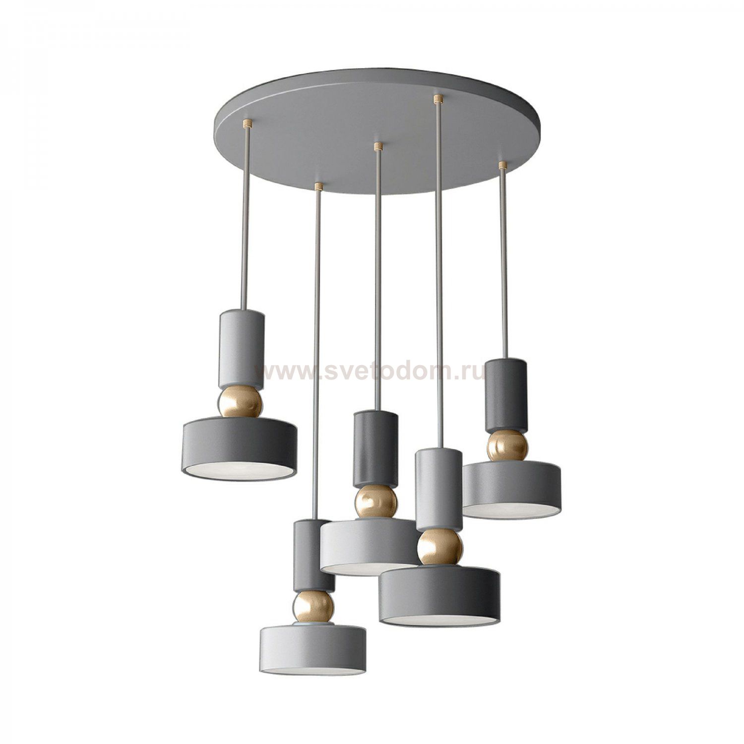 Подвесной светильник Maytoni MOD030PL-05GR Void