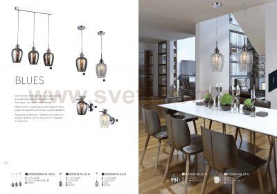 Подвесной светильник Maytoni MOD033-PL-01-N Blues