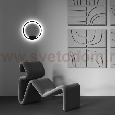 Настенный светильник (бра) Maytoni MOD058WL-L25BK Rim