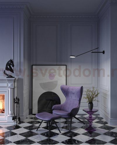 Настенный светильник (бра) Maytoni MOD070WL-L6B3K Fad