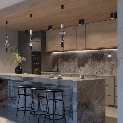 Подвесной светильник Maytoni MOD071PL-L8B3K3 Monochrome