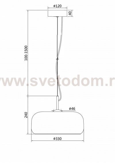 Подвесной светильник Maytoni MOD127PL-L6SG Madmen