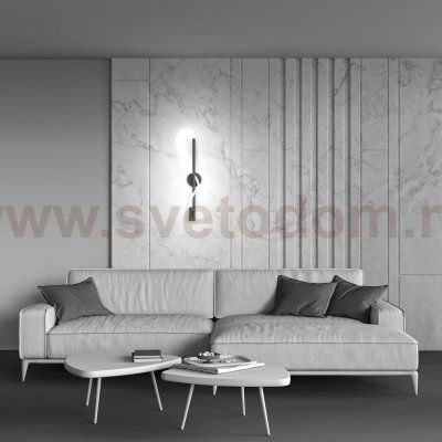 Настенный светильник (бра) Maytoni MOD146WL-L12B3K Tau