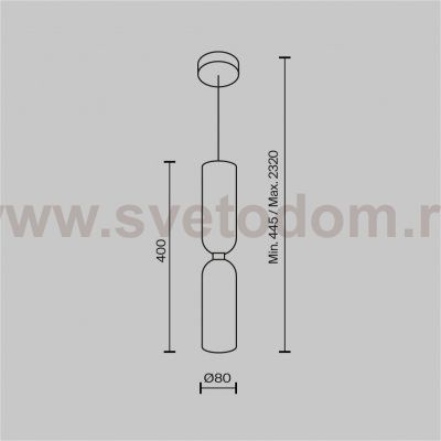 Подвесной светильник Maytoni MOD177PL-01W Memory