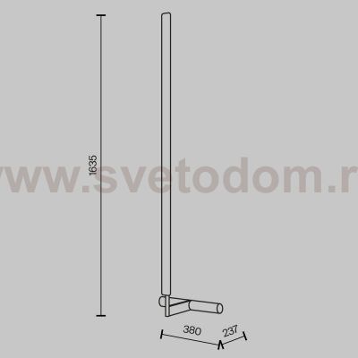 Напольный светильник (торшер) Maytoni MOD214FL-L20W3K1