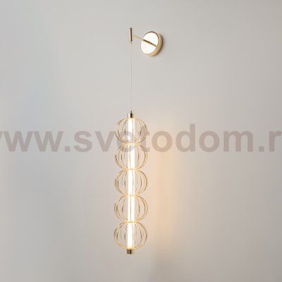 Настенный светильник (бра) Maytoni MOD216WL-L10G3K Golden Cage