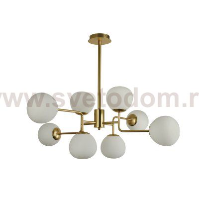 Люстра с шариками Maytoni MOD221-PL-08-G Erich