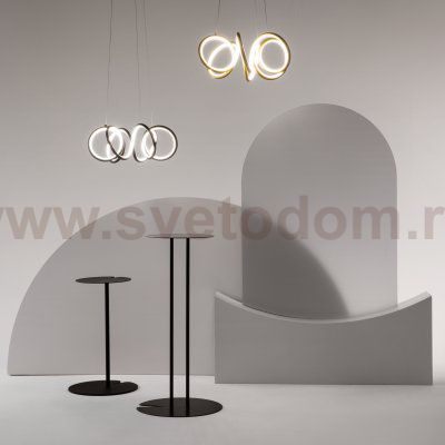 Подвесной светильник Maytoni MOD241PL-L60BK Curve
