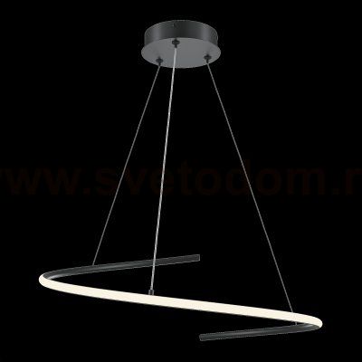 Подвесной светильник Maytoni MOD242PL-L33BK Curve